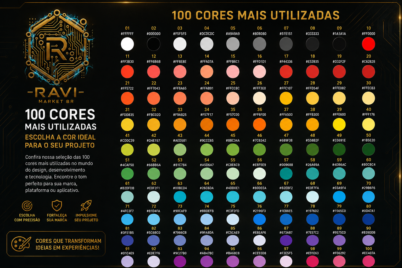 Guia de Paletas de Cores