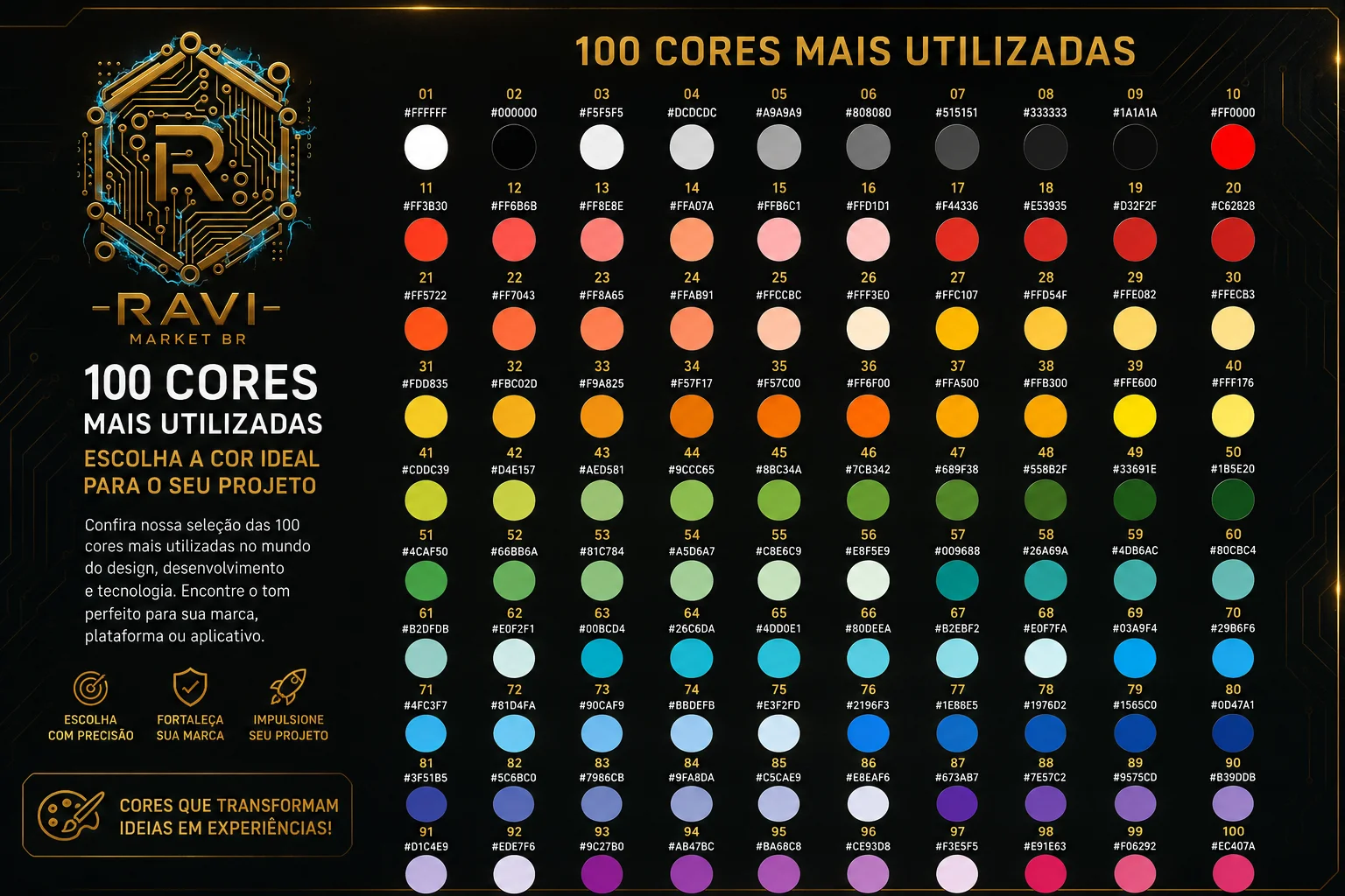 Guia de Paletas de Cores